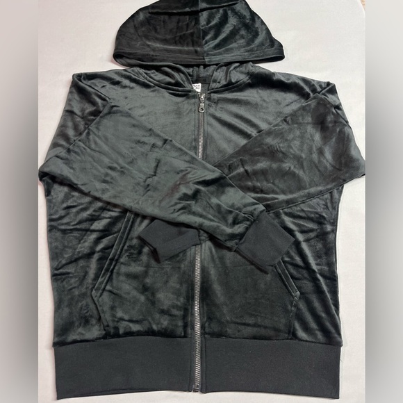 Women's Black Velour Lounge Set NWOT Size XS - Picture 4 of 5